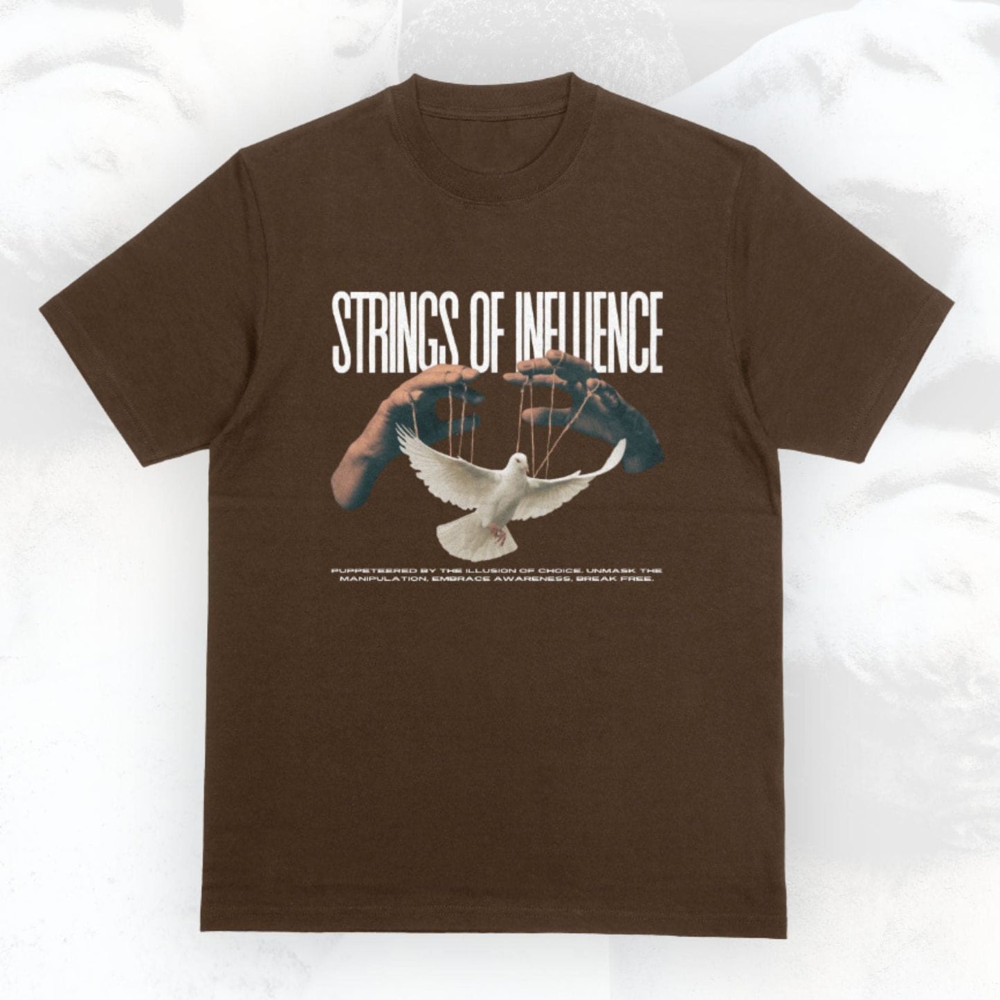 MEN'S "STRINGS" TEE
