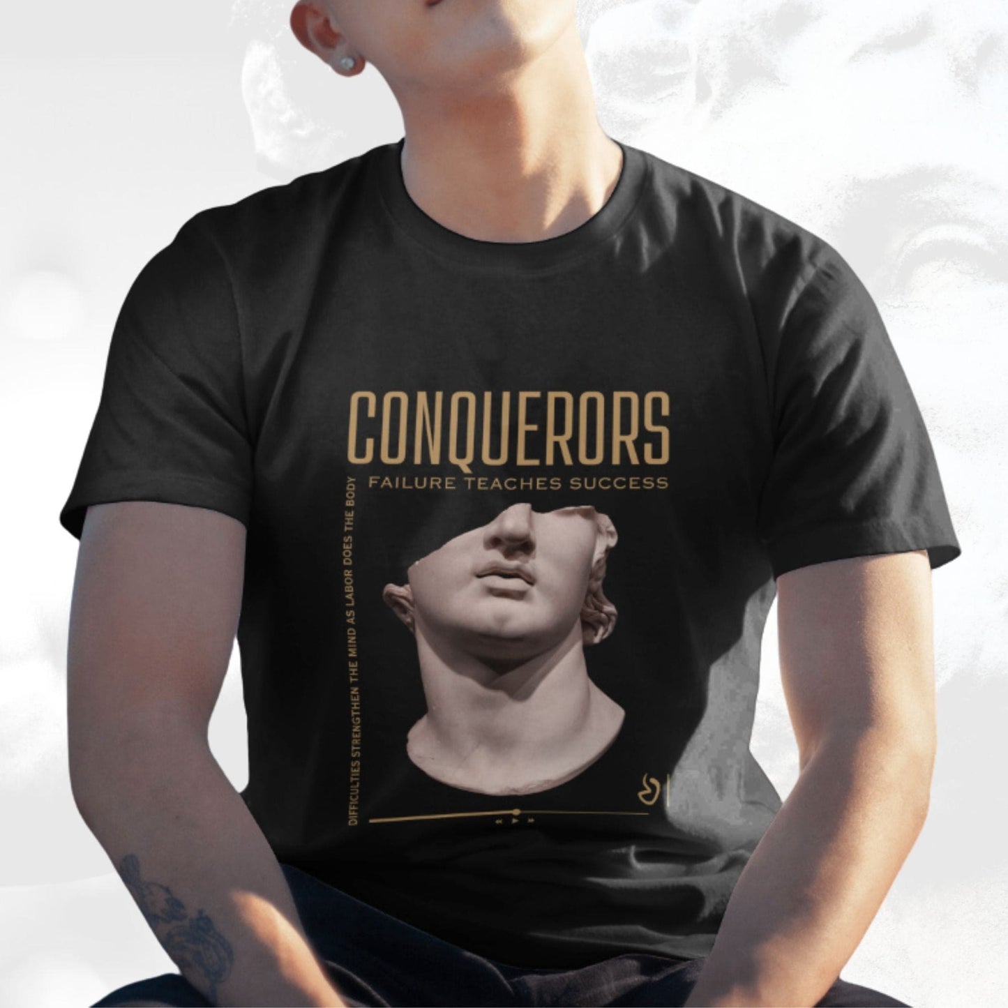 MEN'S "CONQUERORS" TEE