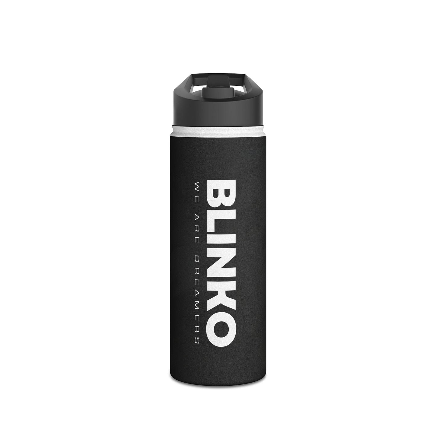 BLACK TUMBLER BOTTLE