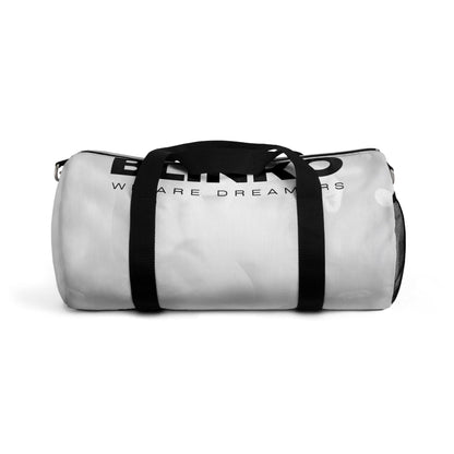 WHITE DUFFEL BAG