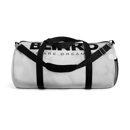 WHITE DUFFEL BAG