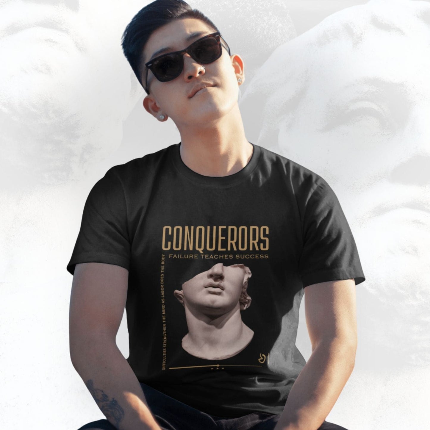 "CONQUERORS" TEE